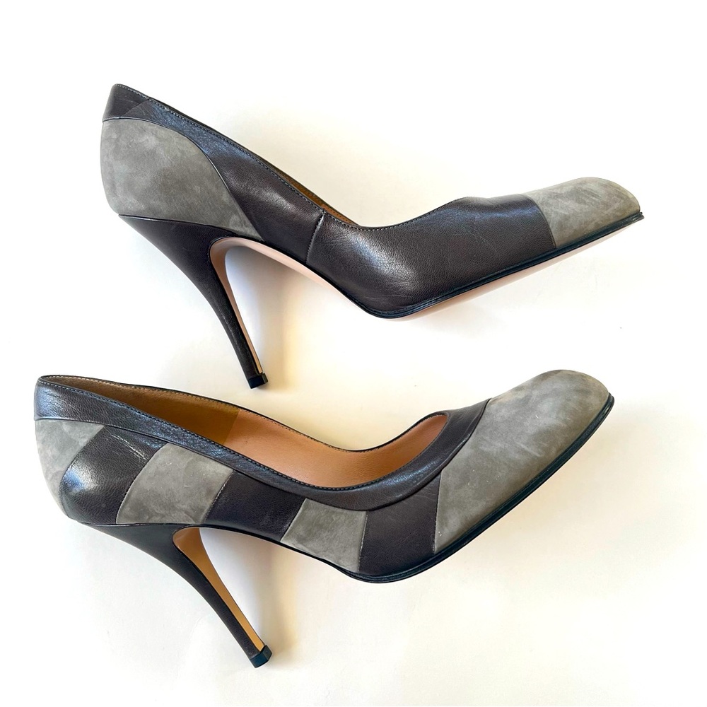 Sylvatore Ferragam NWT leather suede shoes size 9.5